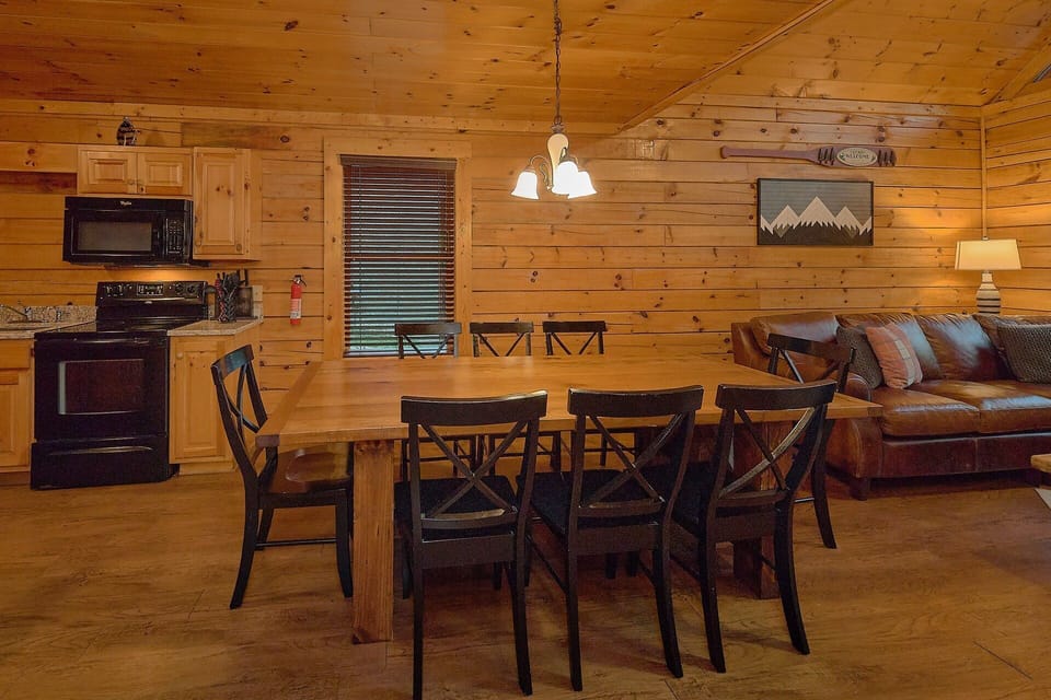 Large Dining Table seats 8 people