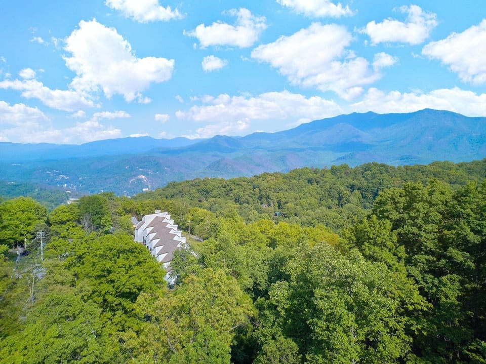 Views of the Smokies from 5 Bedroom cabin