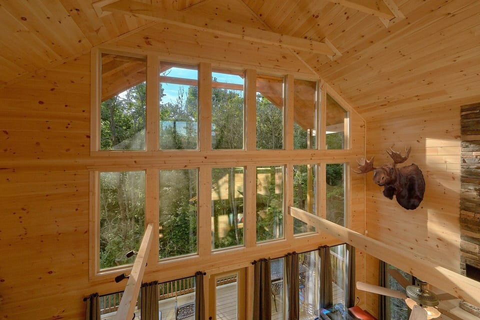 Floor To Ceiling Windows 2 Bedroom Cabin