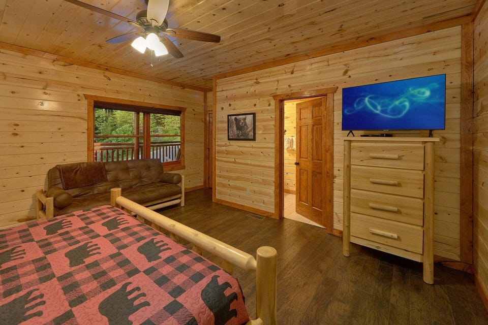 King Bedroom with Flatscreen TV
