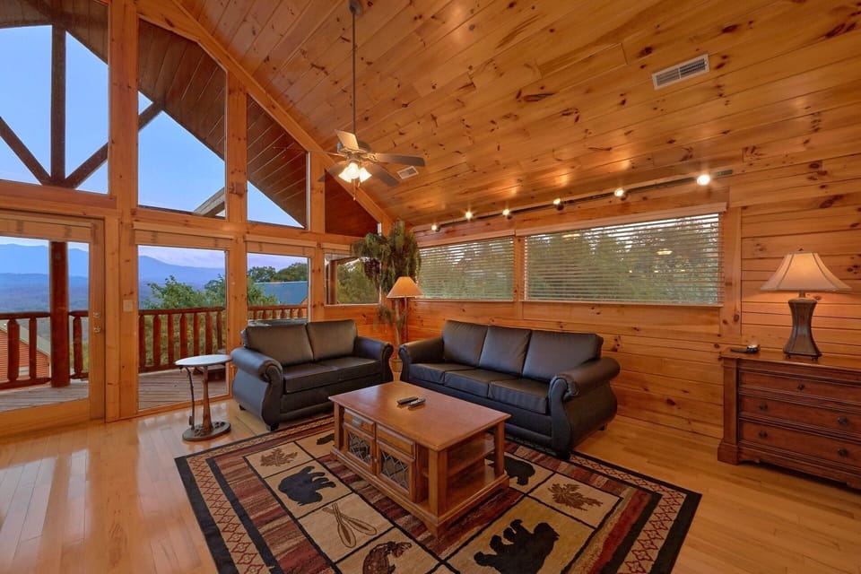 Mountain Views from Cabin King Suite
