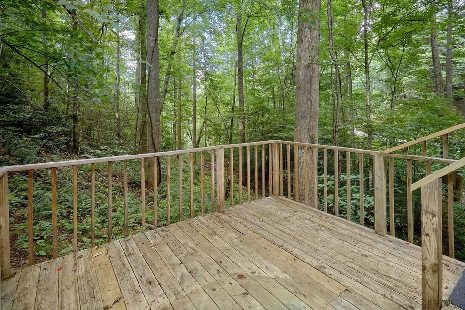 Large Open Deck Space 2 Bedroom Cabin