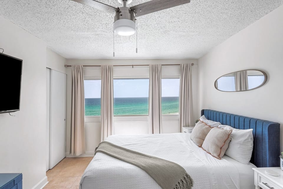 Condo, Multiple Beds, Beach View (Pinnacle Port A518 - Seaside Pearl) | 2 bedrooms, desk, laptop workspace, individually decorated