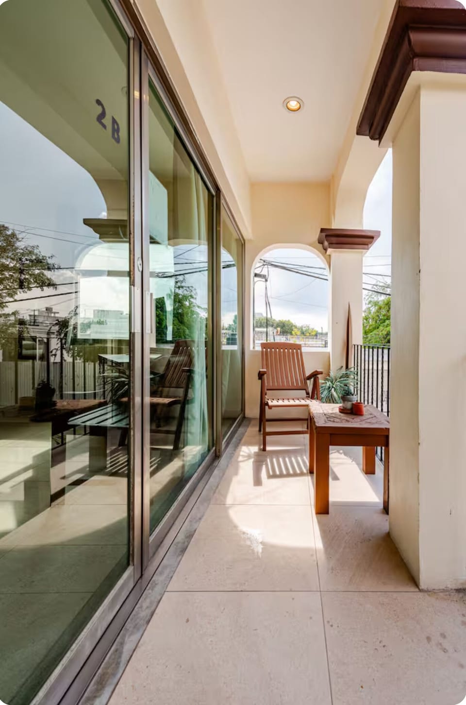 Balcony. 