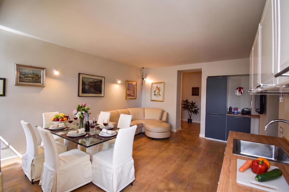 Kitchen and dining area