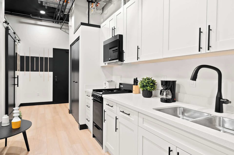 🍴 Sleek surfaces and smart storage make prepping a meal feel simple and satisfying.