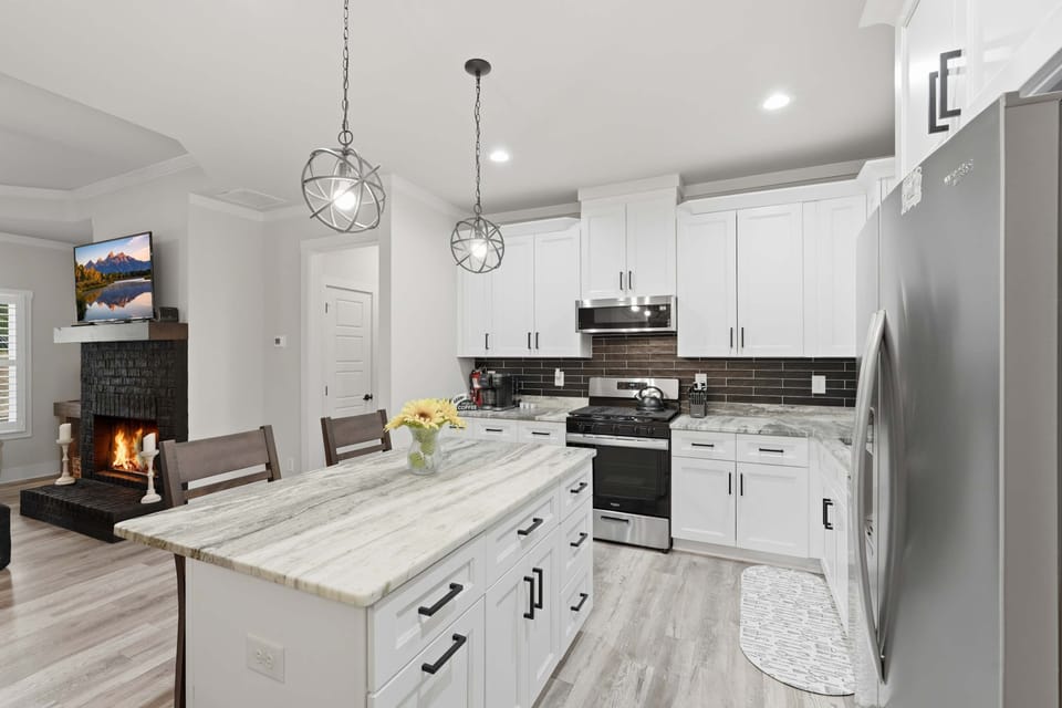Cook, gather, and enjoy the comforts of home during your getaway