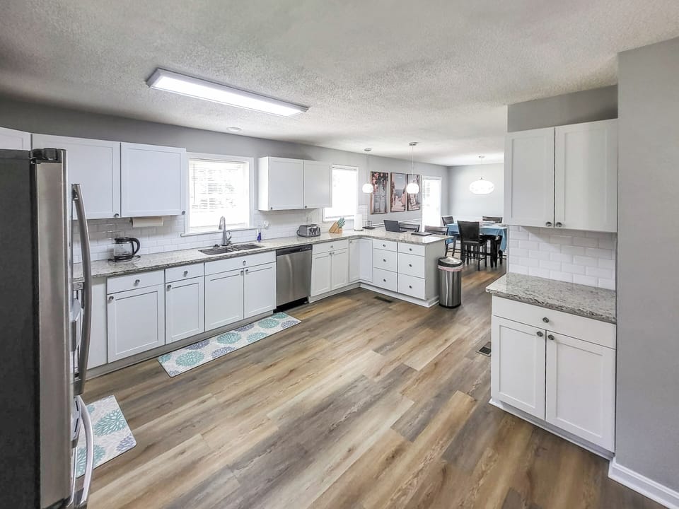 House, Patio, Garden View | Private kitchen