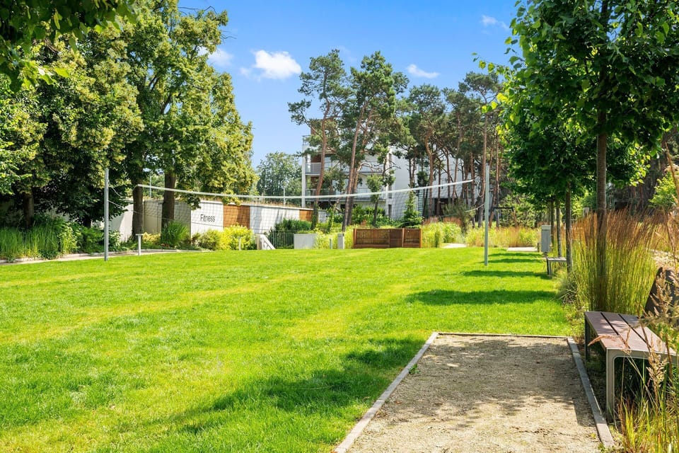 Deluxe Apartment, Patio, Garden View | Sport court
