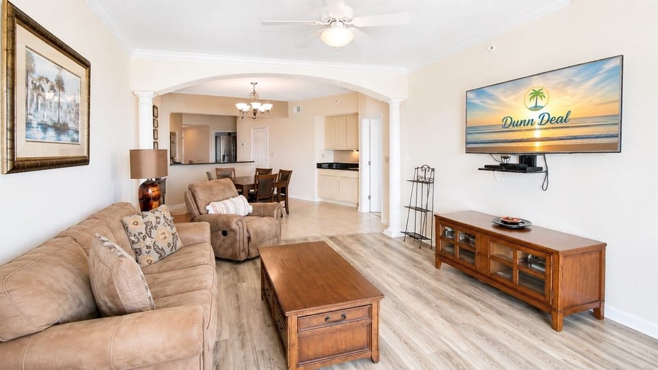 Room to Relax Together - A comfortable open living area gives everyone plenty of space to gather and unwind.