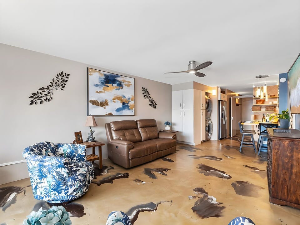 Living Areas With Kitchen View