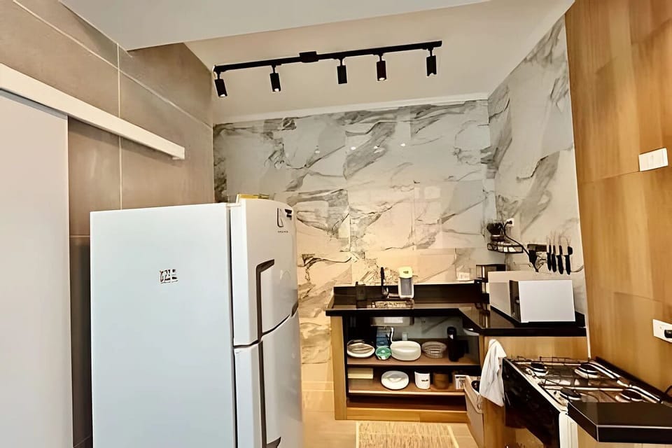 Deluxe Apartment, Balcony, Beach View | Private kitchen
