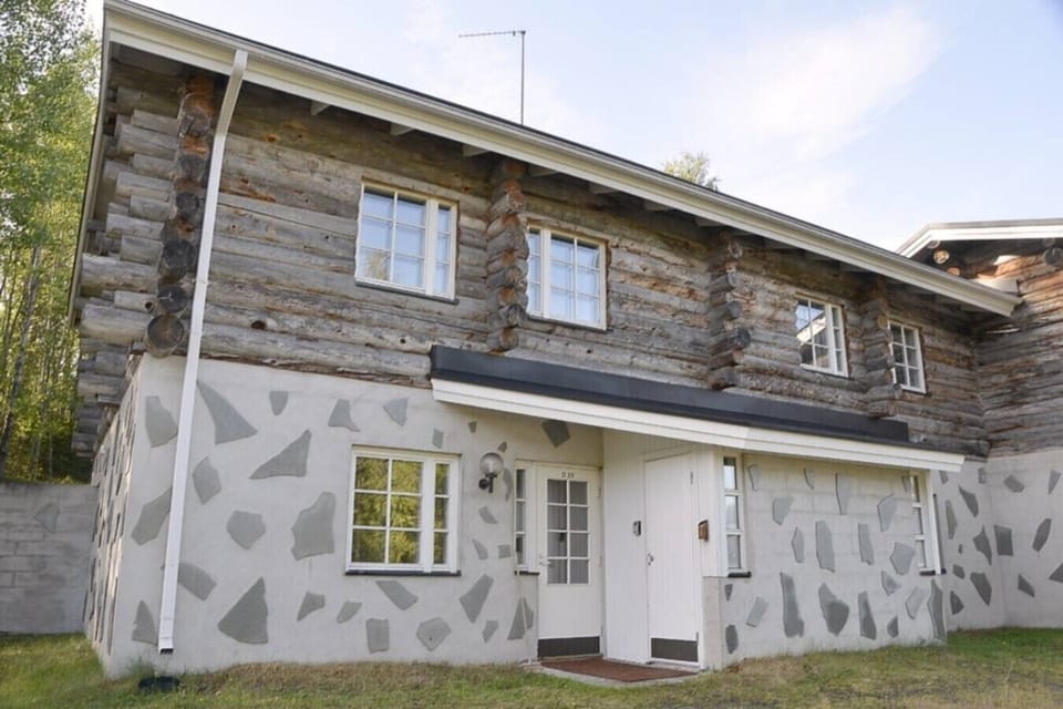 Exterior of the terraced house
