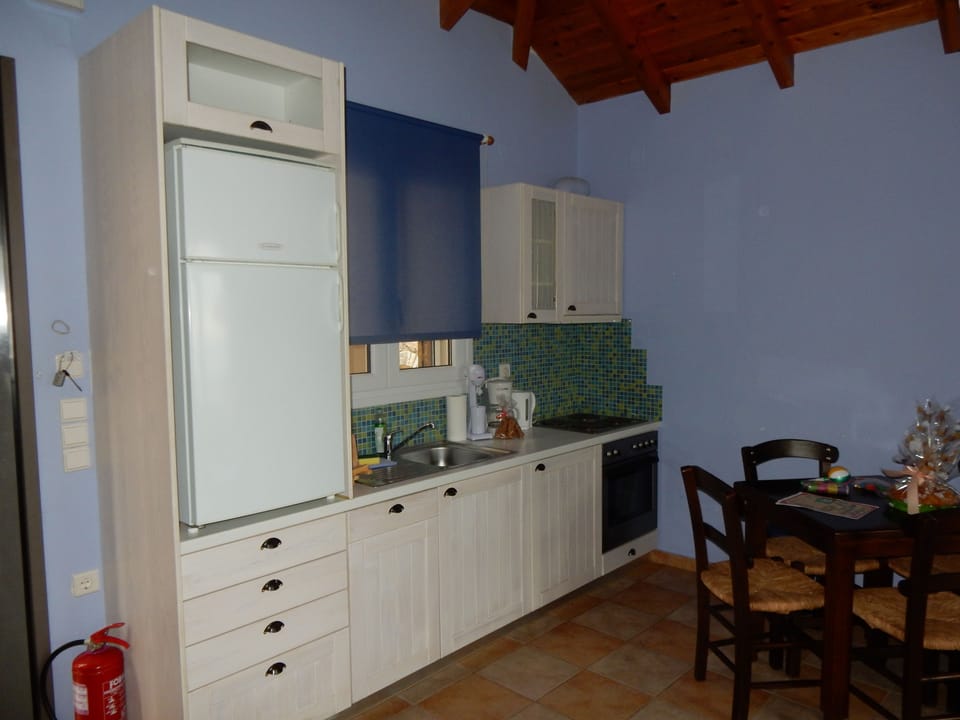 Deluxe Studio | Private kitchen | Fridge, stovetop, dishwasher, coffee/tea maker