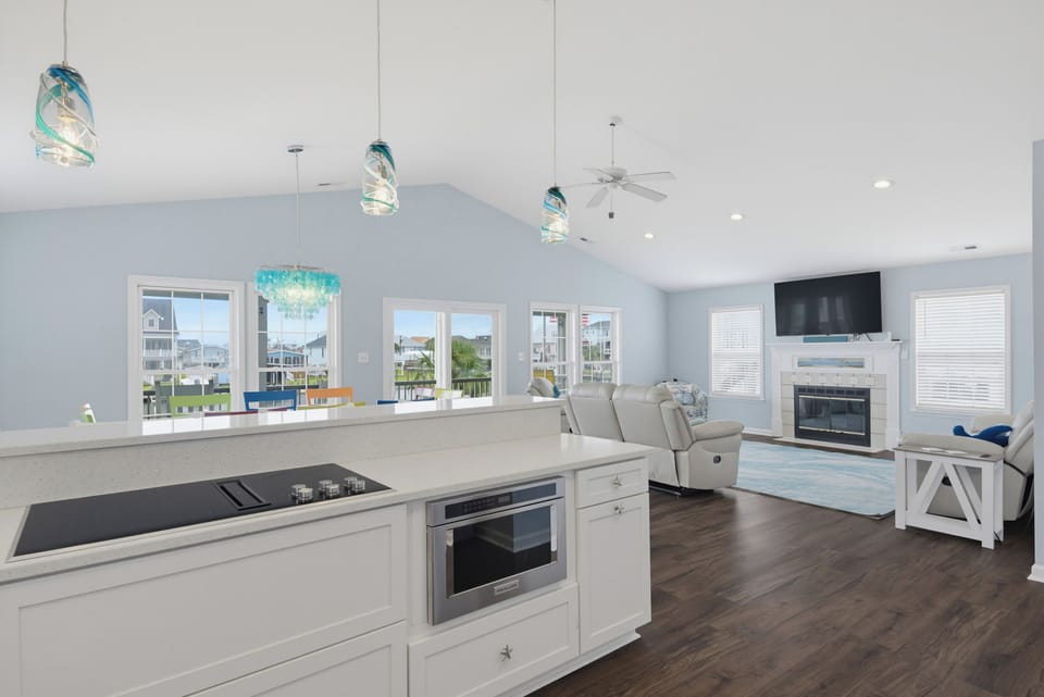 Open Kitchen and Living