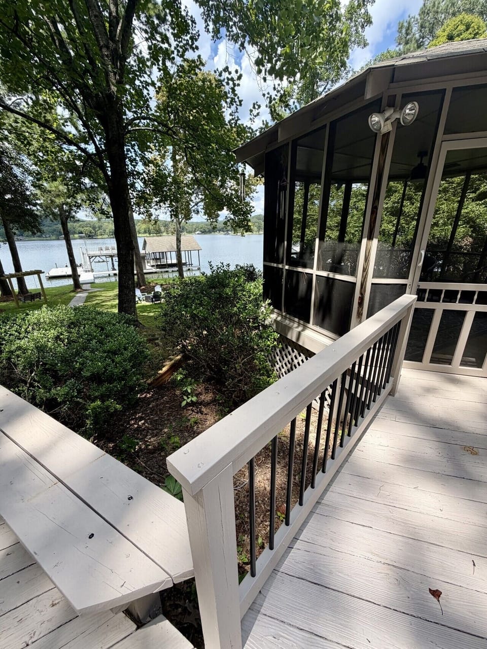 Back porch gazebo