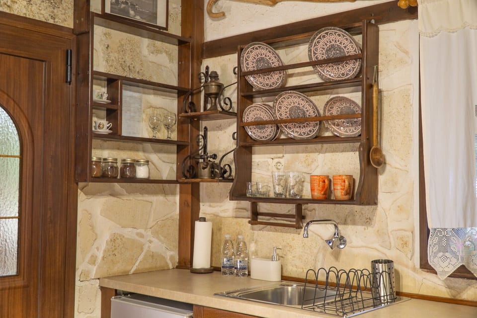 Studio, Sea View | Private kitchenette | Fridge, stovetop, coffee/tea maker, electric kettle