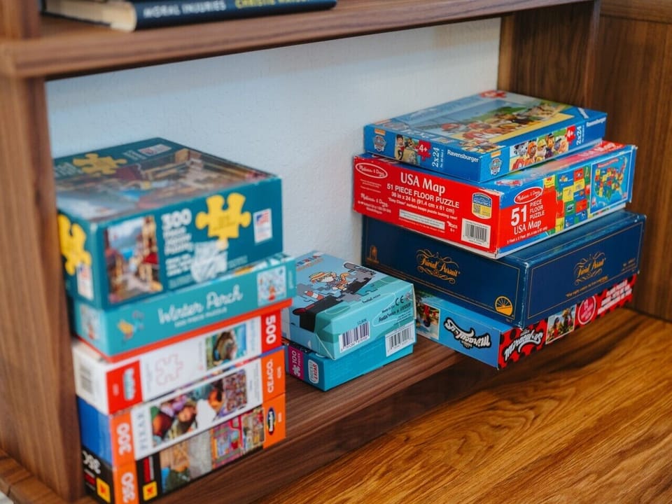 Puzzles and games for all ages