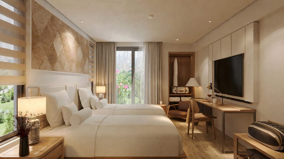 Premier Double or Twin Room, City View | In-room safe, desk