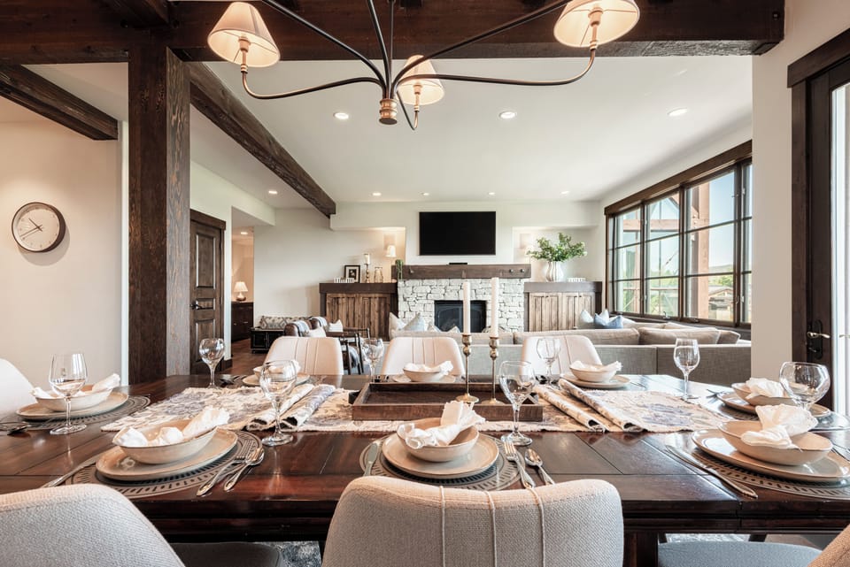 Floor-to-ceiling windows with stunning views