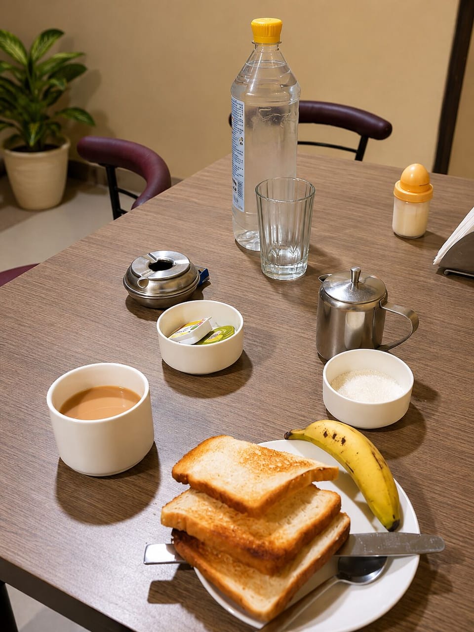 Daily continental breakfast for a fee