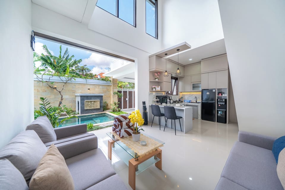 Villa | Living room | 32-inch LED TV with digital channels