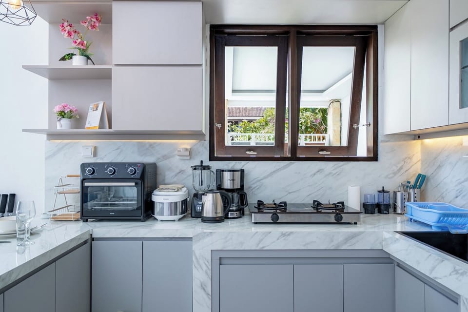 Villa | Private kitchen | Coffee/tea maker, electric kettle, toaster, blender