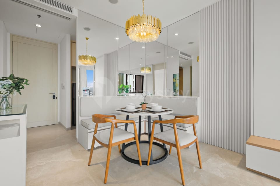 Apartment, 1 Bedroom, City View | Dining room