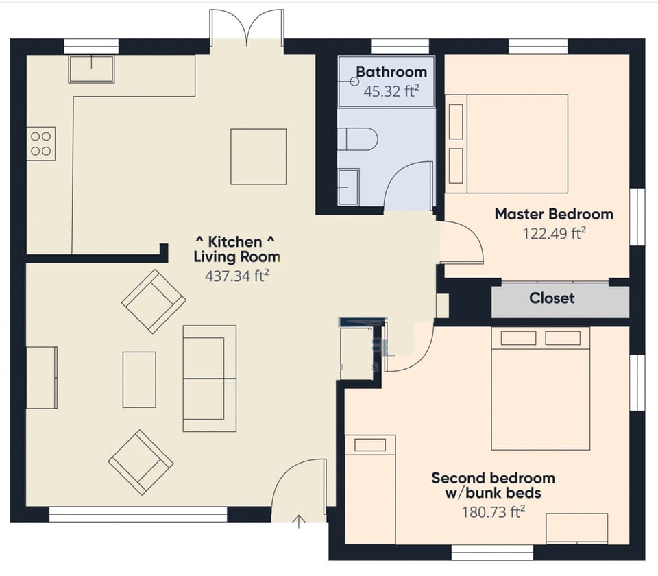 House | 2 bedrooms