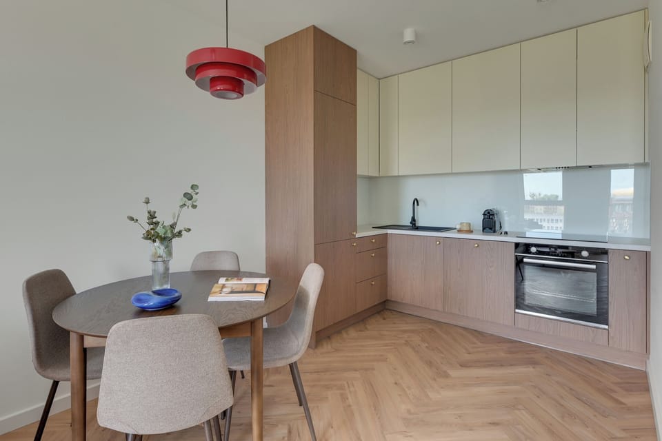 Comfort Apartment, Balcony | Private kitchen | Coffee/tea maker, electric kettle, toaster, highchair