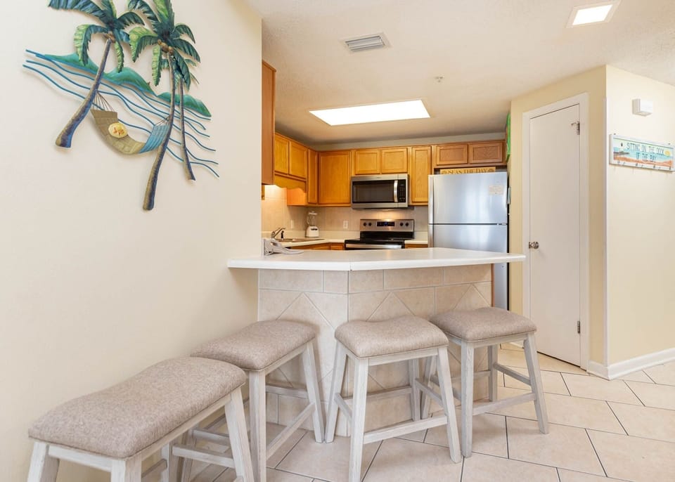 Condo, 2 Bedrooms | Private kitchen | Coffee/tea maker, fridge, oven