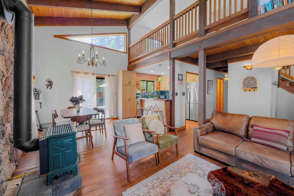 Open-concept living area featuring comfortable seating, a Smart TV, and a welcoming space to relax and unwind.