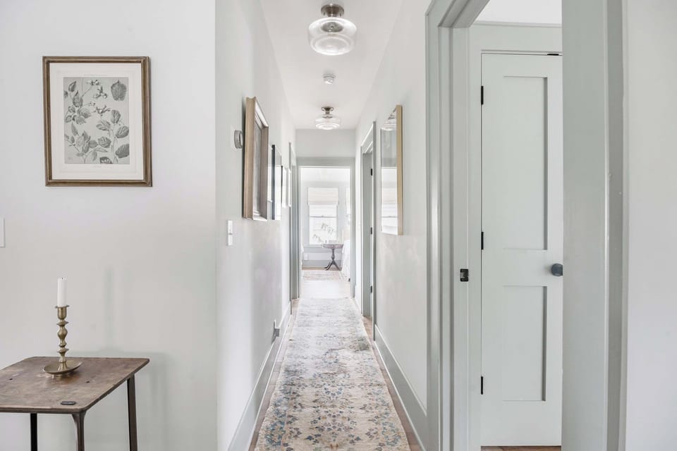 Bright, stylish hallway with modern finishes and an airy feel