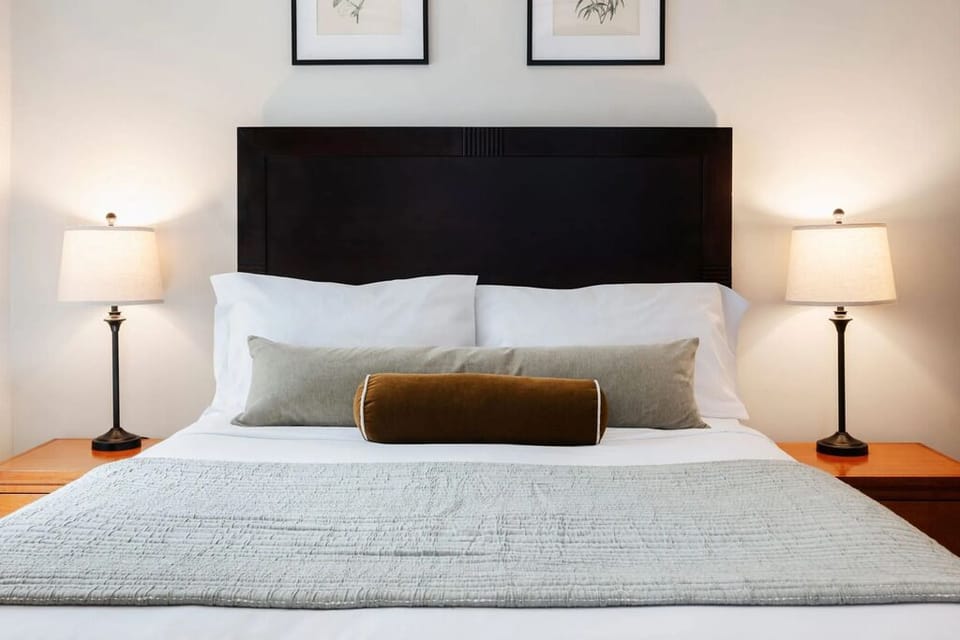 Bedroom. Interior and views may vary based on location and availability.
