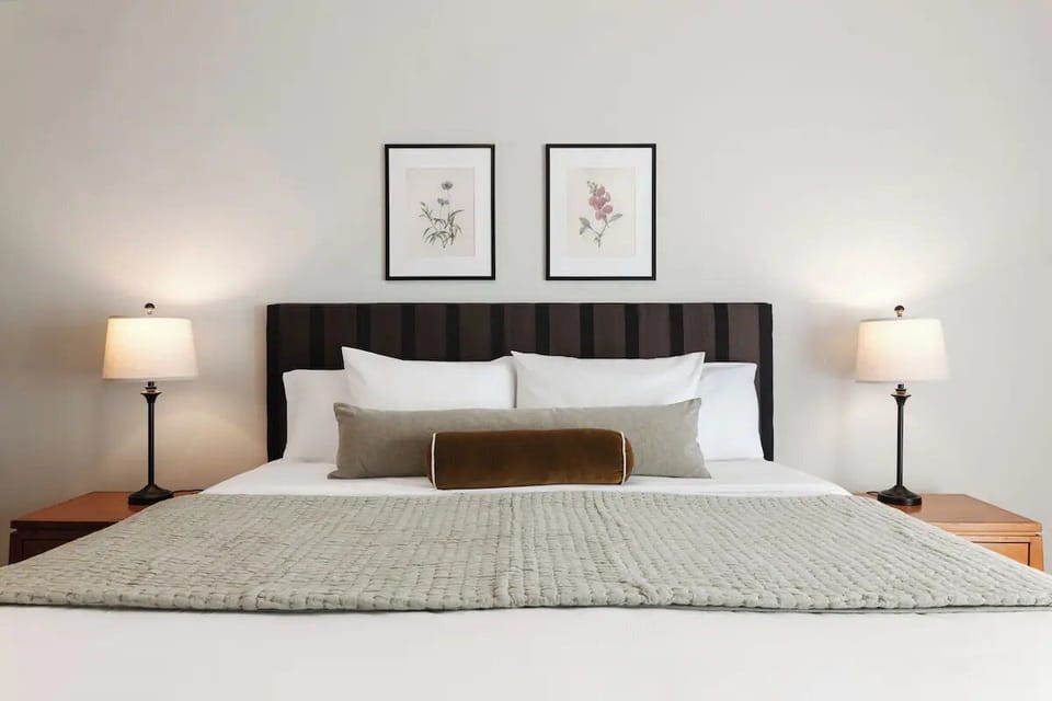Bedroom. Interior and views may vary based on location and availability.
