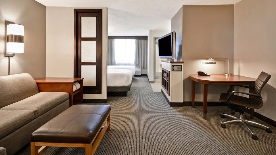 Bedroom. Interior and views may vary based on location and availability.
