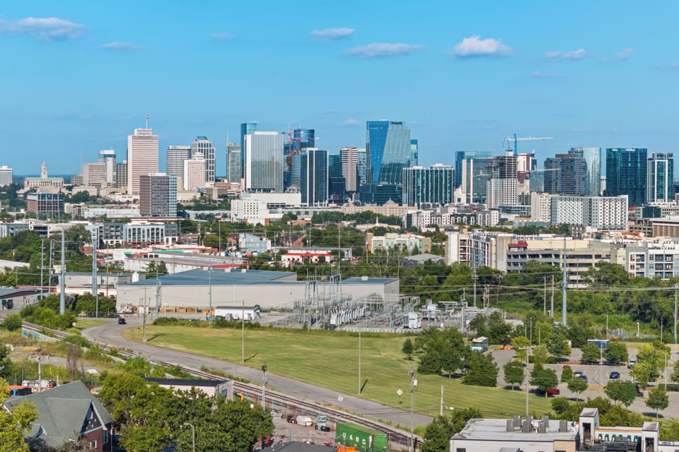 Nashville’s skyline is right there whenever you’re ready to take it in.