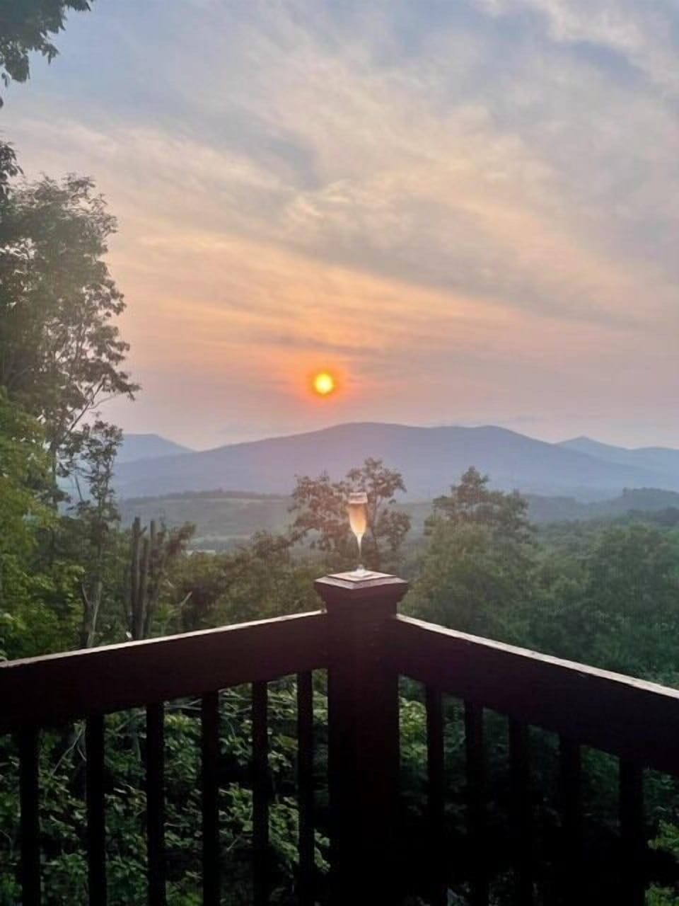 Sunset at Mount Jefferson Vistas.