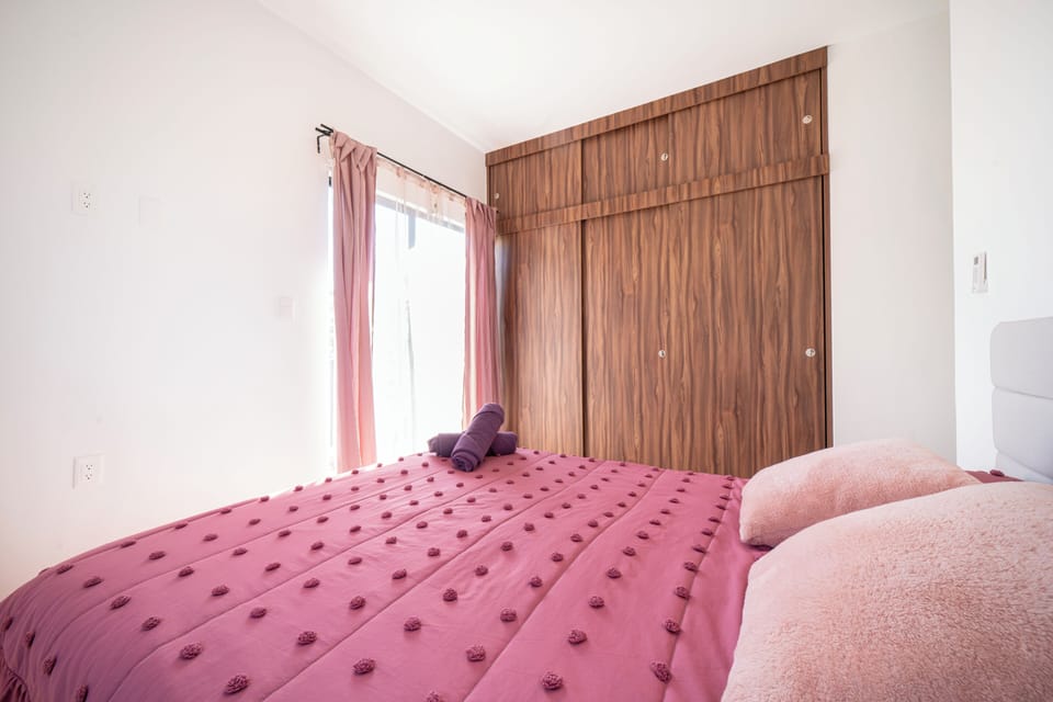 Deluxe Apartment, Balcony, City View | Blackout drapes, iron/ironing board (on request), WiFi (free)