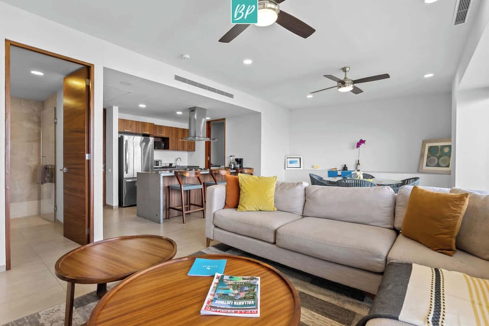 Open-Concept Living Area