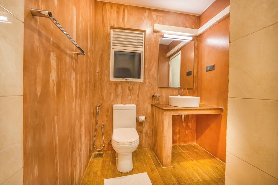 Superior Triple Room | Bathroom | Shower, slippers, towels, soap