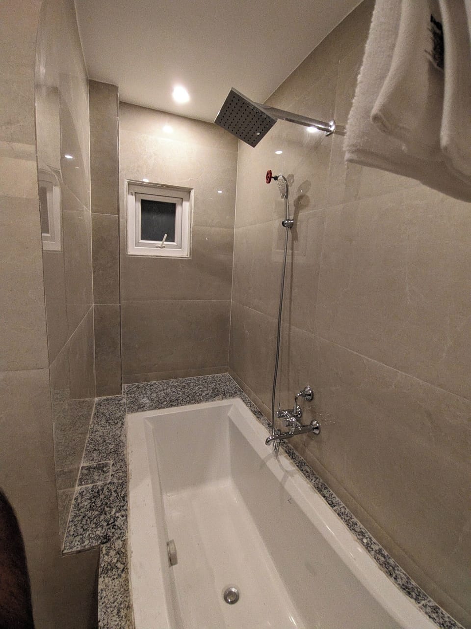 Premium Room, City View | Bathroom | Shower, towels, soap
