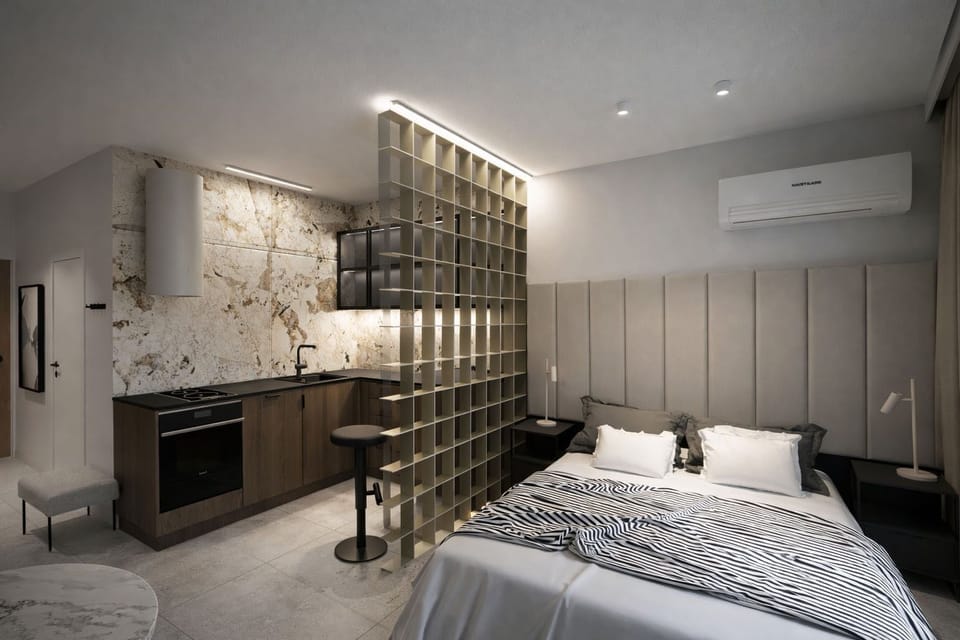 Blackout drapes, iron/ironing board, cribs (surcharge), WiFi (free)
