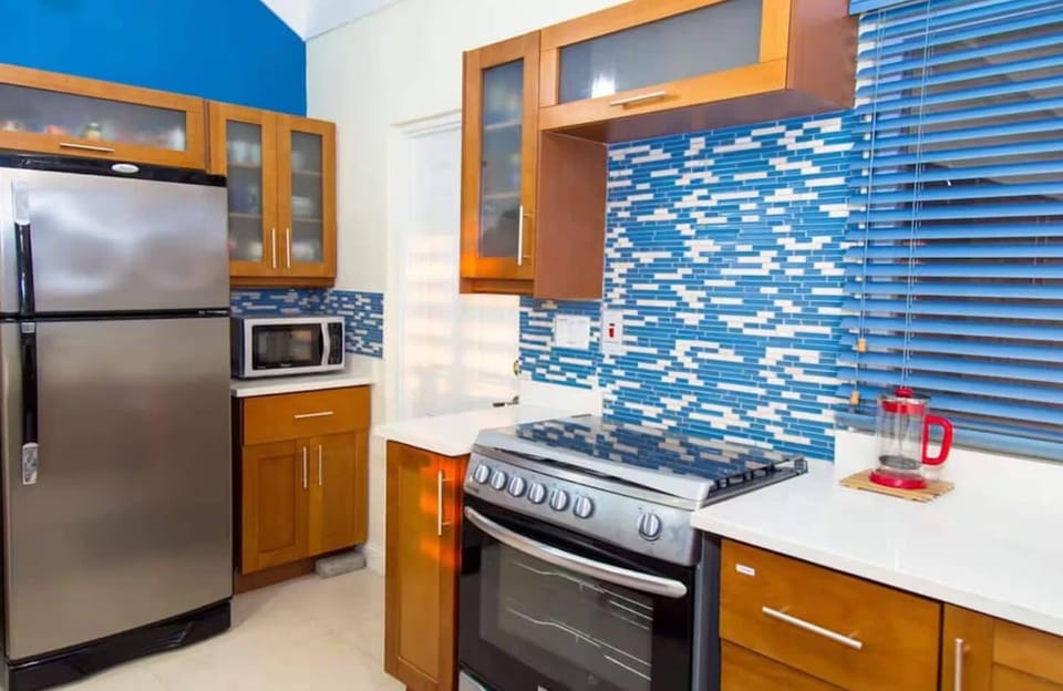 Apartment, Balcony, Garden View | Private kitchen