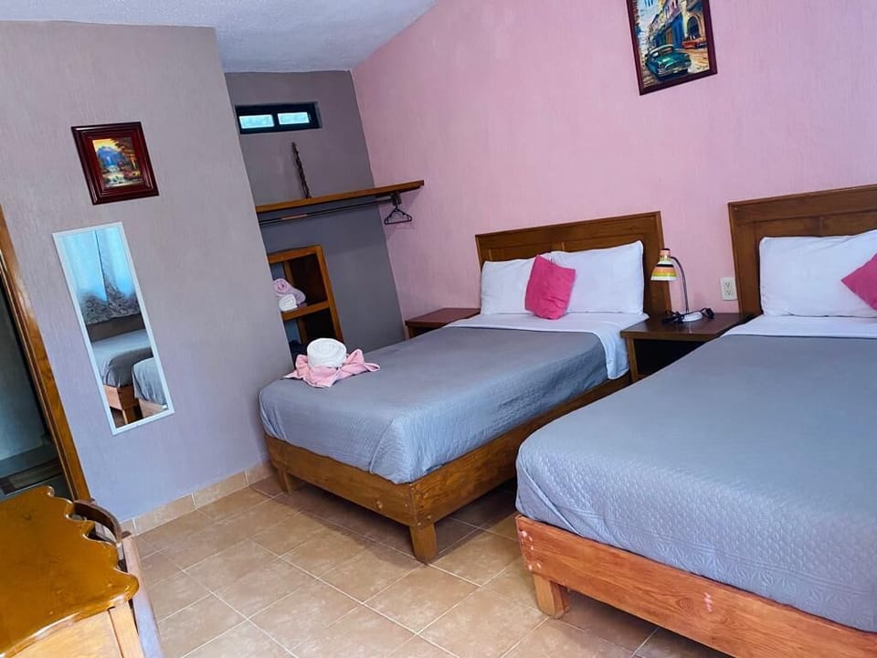 Family Double Room | Laptop workspace