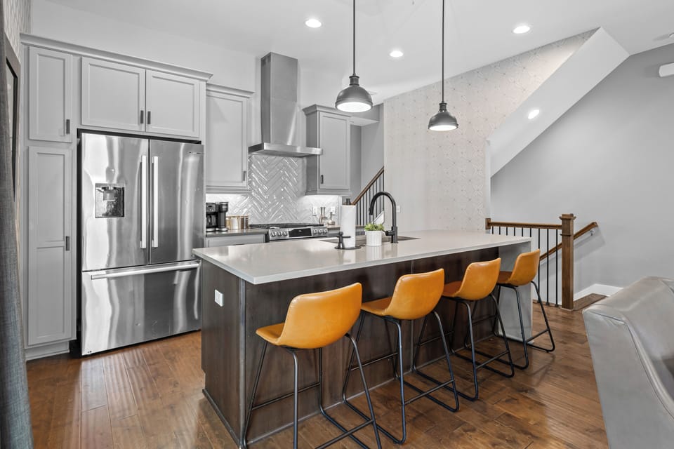 Morning coffee, big breakfasts, late-night snacks—this is where it all happens.