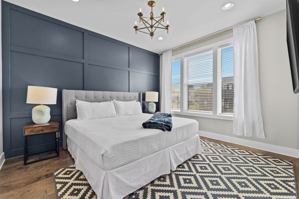 Wake up refreshed with the city right outside your window.