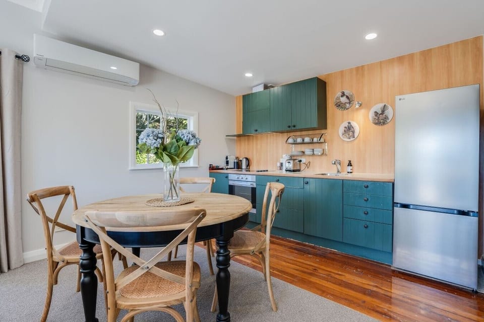 A well-equipped kitchen with cookware, utensils and everything you need to prepare meals during your stay