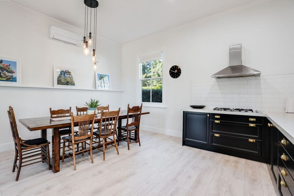 An Chroi Villa`s spacious dining area and kitchen with plenty of room to gather over meals
