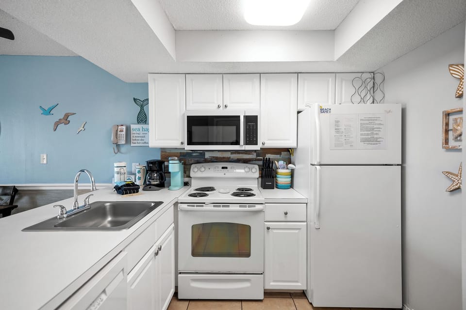 We try to keep cooking oil, spices and other helpful kitchen basics on hand for our guests